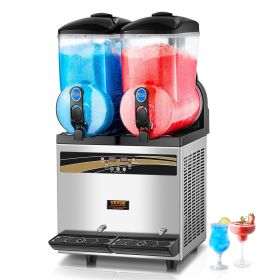 VEVOR Margarita Machine, 15Lx2 Tank Commercial Slushy Machine, Slushie Machine 1000W, Commercial Margarita Maker VEVOR Margarita Machine, 15Lx2 Tank Commercial Slushy Machine, Slushie Machine 1000W, Commercial Margarita Maker